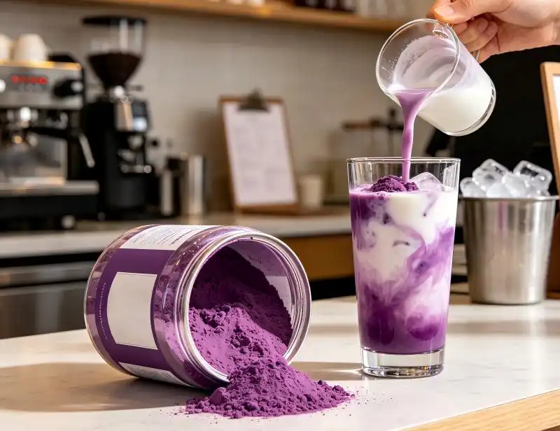 How to Improve Ube Powder Solubility for Commercial Drinks?